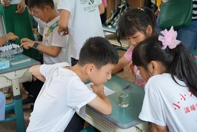 卫水水质监测科普行 爱水护水小手牵大手