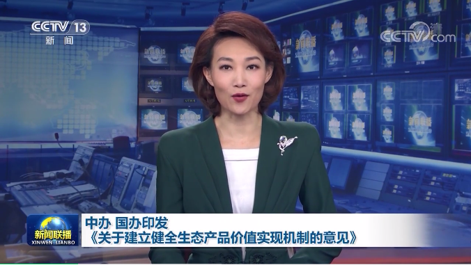中办 国办印发《关于建立健全生态产品价值实现机制的意见》