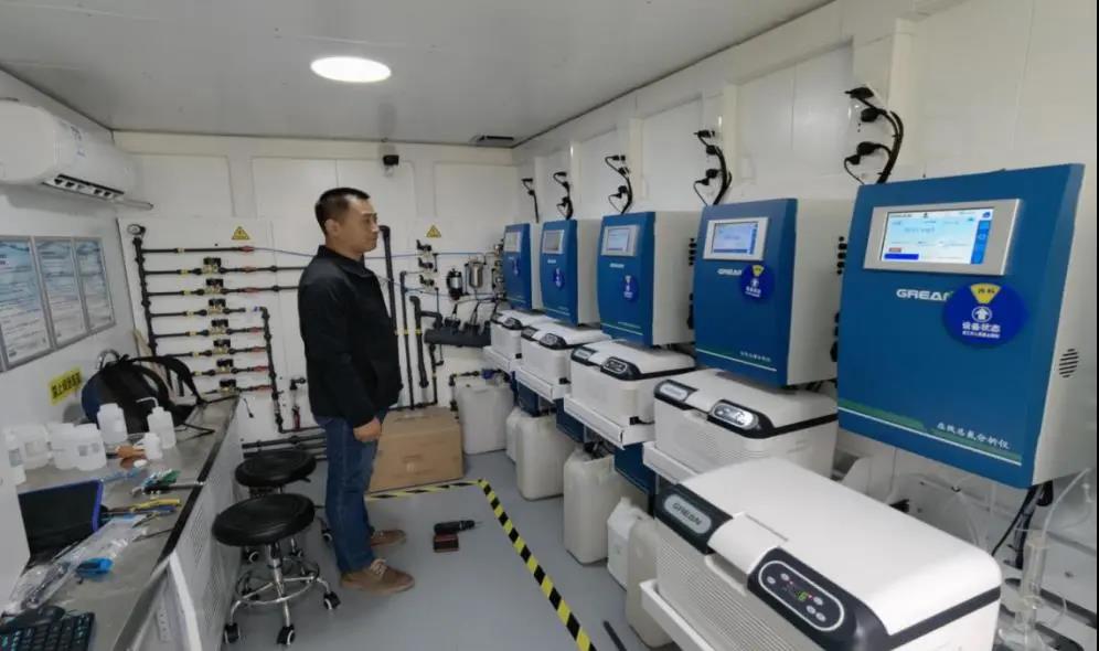 青岛生态环境监测中心切实做好地表水水质自动站监测监控工作